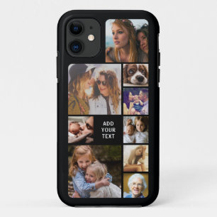 Capa Para iPhone 11 Colagem de Fotos Personalizada