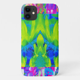 Capa Para iPhone 11 Colagem de Jardim de Girassóis em Patchwork Abstra