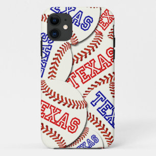 Capa Para iPhone 11 Colagem dos basebol de Texas