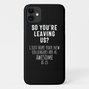Capa Para iPhone 11 colega despedida, aposentada, colega de trabalho, 