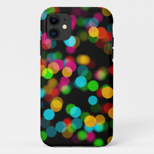 Capa Para iPhone 11 Colorida Bokeh Design
