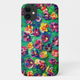 Capa Para iPhone 11 Colorida Feliz Pequenas Flores Original