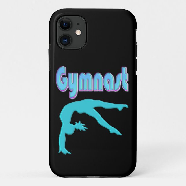 Capa Para iPhone 11 Coluna do Gymnast Back Handspring Passo Para Fora  (Verso)