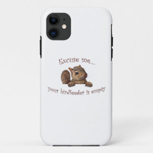 Capa Para iPhone 11 Com licença.seu alimentador de pássaros está va
