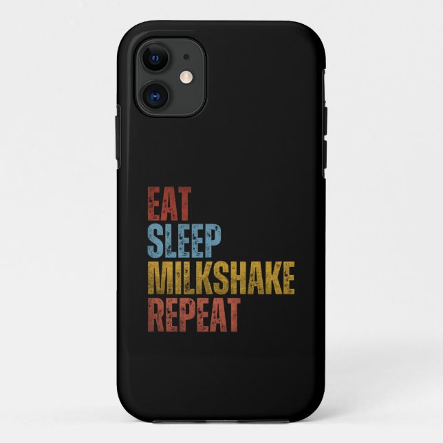 CAPA PARA iPhone 11 COMA BEBER MILKSHAKE REPITA (Verso)