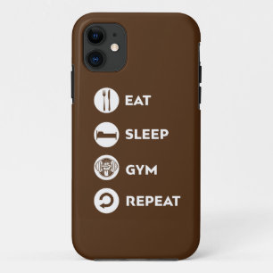 CAPA PARA iPhone 11 COMA REPETIR GYM DE SONO 
