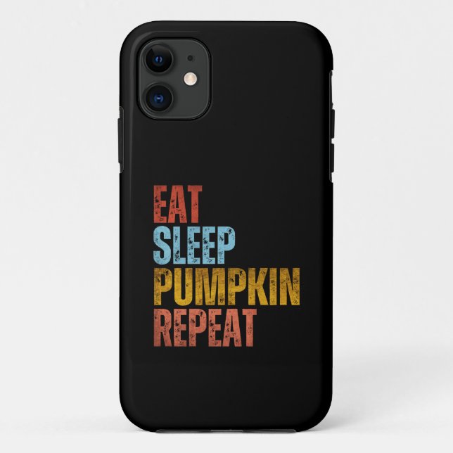 CAPA PARA iPhone 11 COMER DORMIR ABÓBORA REPETIR (Verso)