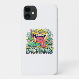 Capa Para iPhone 11 Comer Plantas