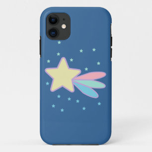 Capa Para iPhone 11 Cometa Estrela Cadente Fofa