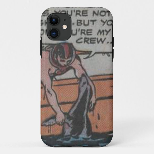Capa Para iPhone 11 Comic Vintage Adventure 1950 (Verso)