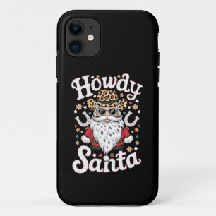 Capa Para iPhone 11 Como está Papai Noel Presente de Natal do Rodeio d
