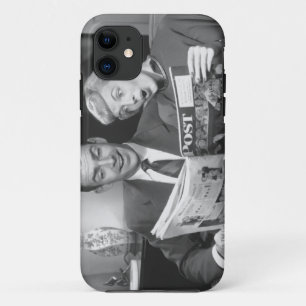 Capa Para iPhone 11 Compartimento da leitura do casal