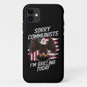 Capa Para iPhone 11 Comunistas Desculpem Engraçados Estou Grelhando Ho