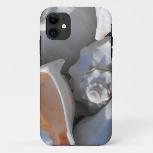 Capa Para iPhone 11 Conch Shels Closeup