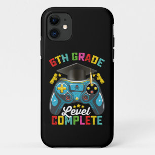 Capa Para iPhone 11 Concluído o Nível da 6ª Série Graduação Jogos Game