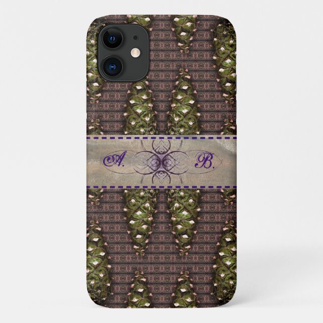 Capa Para iPhone 11 Cone Phone com suas cartas (Verso)