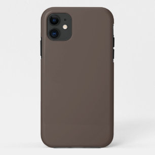 Capa Para iPhone 11 Confiante contra um muro marrom Na moda