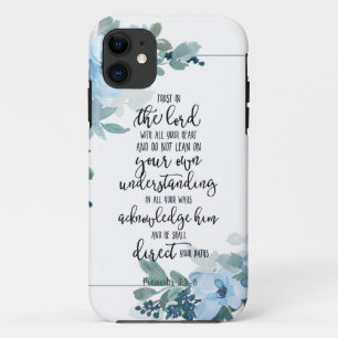 Capa Para iPhone 11 Confie no Lorde Flóral