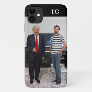 Capa Para iPhone 11 Conheceu o Presidente Donald Trump  Adicione Sua F
