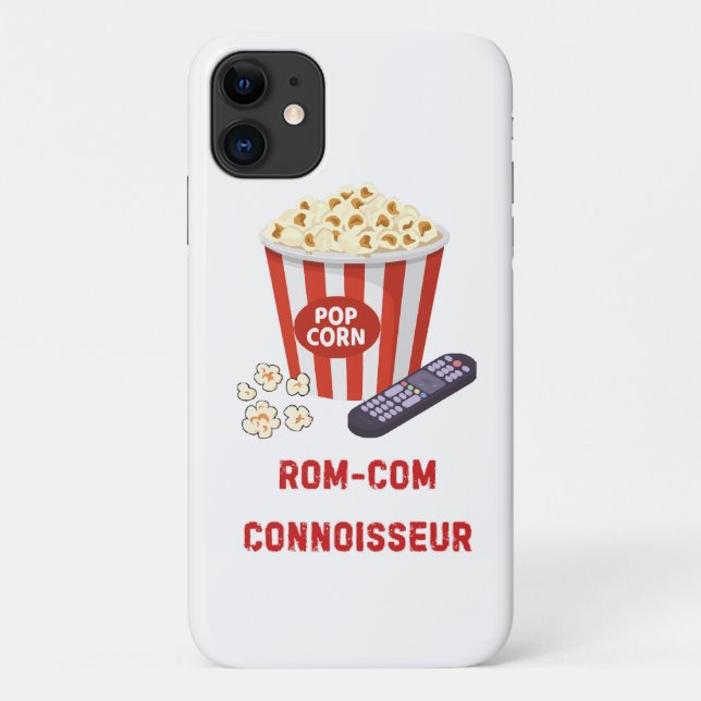 Capa Para iPhone 11 Connoisseur de Comédia Romântica (Verso)