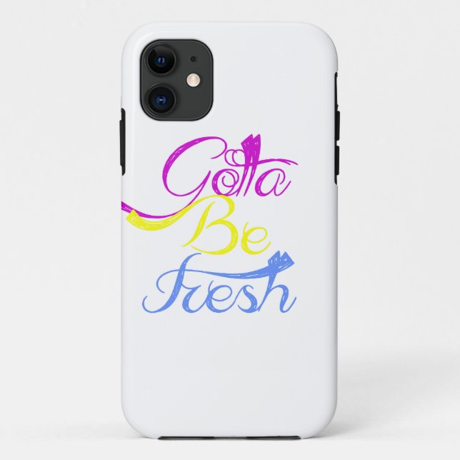 Capa Para iPhone 11 Conseguiu ser fresco (Verso)