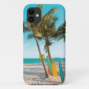 Capa Para iPhone 11 conselhos de surf no travesseiro decorativo de pra