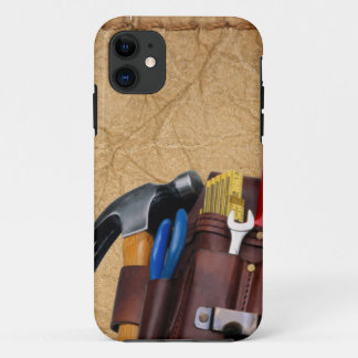 Capa Para iPhone 11 Construção do trabalhador manual