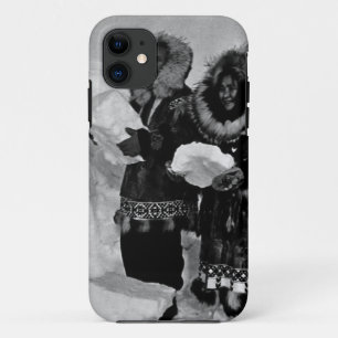Capa Para iPhone 11 Construtores do iglu dos EUA Alaska do vintage