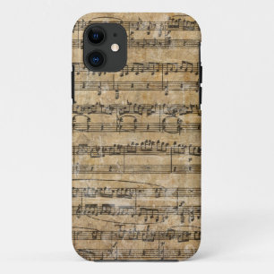 Capa Para iPhone 11 Contagem da música do vintage