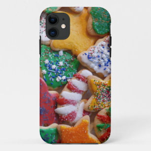 Capa Para iPhone 11 Cookies de Natal I Férias Coloridas