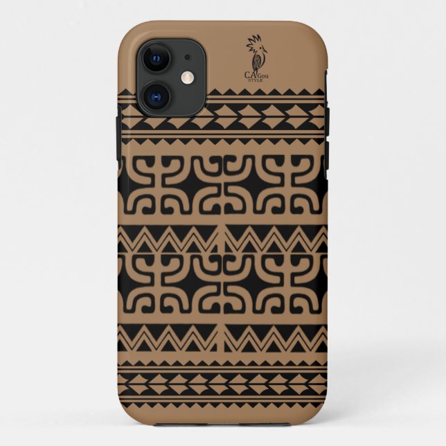 Capa Para iPhone 11 Coque iPhone/iPad Tribal  Ethnique (Verso)