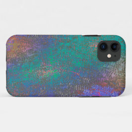 Capa Para iPhone 11 Cor de brilho liso, manchas envelhecidas