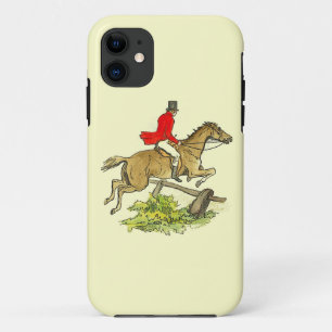 Capa Para iPhone 11 Cor do costume da equitação do caçador da ligação