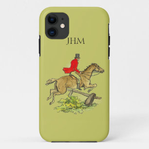 Capa Para iPhone 11 Cor Khaki feita sob encomenda do cavalo do caçador