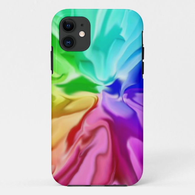Capa Para iPhone 11 Cor líquida (Verso)
