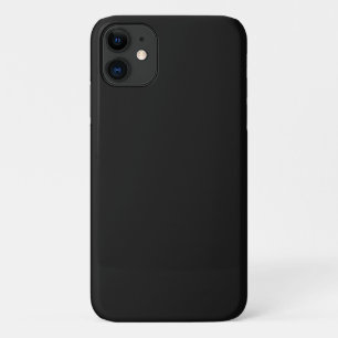Capa Para iPhone 11 Cor preto Onyx profissional Elegante Clássico