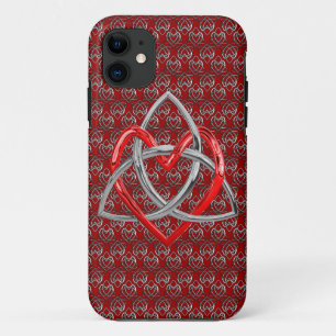 Capa Para iPhone 11 Coração celta da trindade