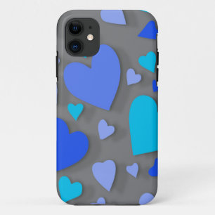 Capa Para iPhone 11 Coração de papel decorativo 4