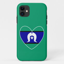 Capa Para iPhone 11 Coração dos ilhéus do Estreito de Torres