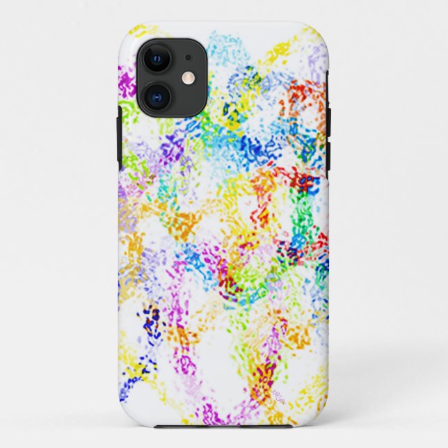 Capa Para iPhone 11 Corações em Vidro (Verso)