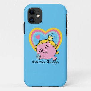 Capa Para iPhone 11 Corações pequenos da senhorita princesa