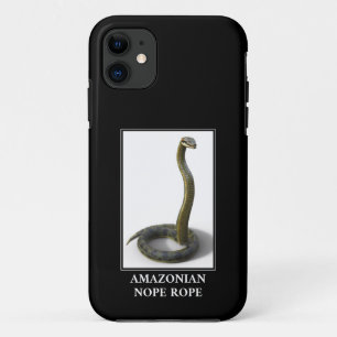 Capa Para iPhone 11 Corda Amazônica - Perigo do Cobra de Anaconda