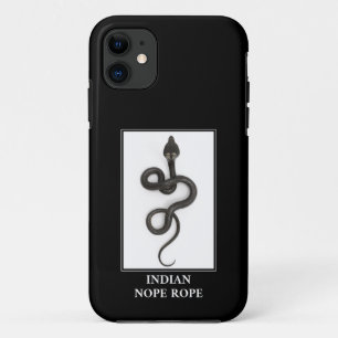 Capa Para iPhone 11 Corda Nope Indiana - Perigo de Cobra Cobra