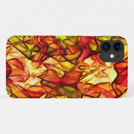 Capa Para iPhone 11 Cordas cruzadas escondidas sob uma tela de toldo v