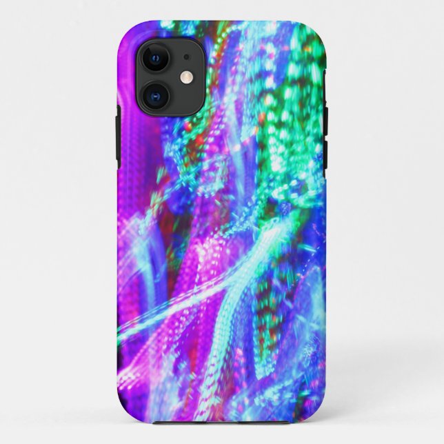 Capa Para iPhone 11 Cores abstratas (Verso)