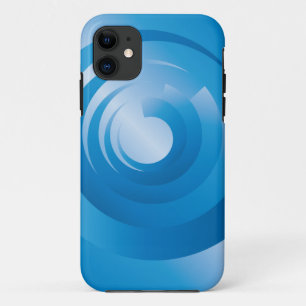 Capa Para iPhone 11 cores do céu girando