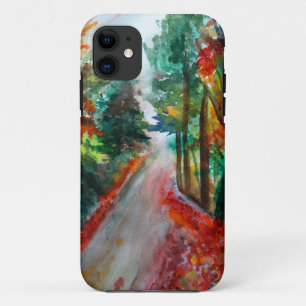 Capa Para iPhone 11 Cores do outono