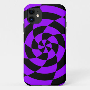 Capa Para iPhone 11 Corey Tiger 80s Neon Arte Op (Roxo)