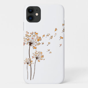 Capa Para iPhone 11 Corgi Flower Dandelion Camisa Cão Cachorro