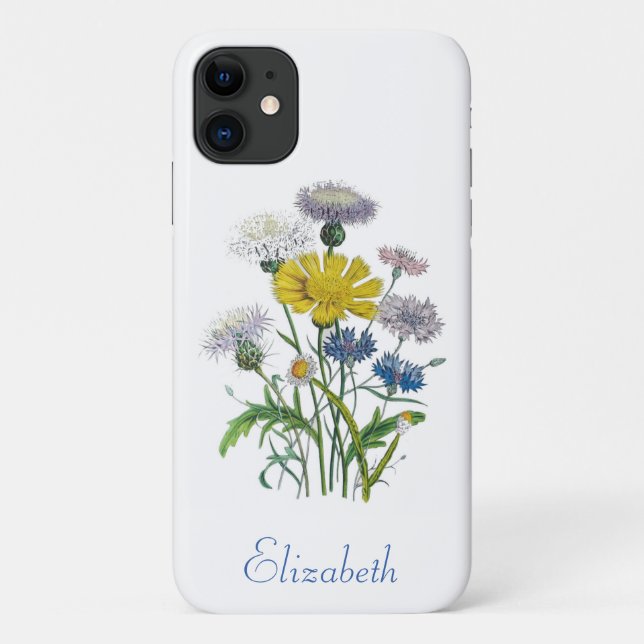 Capa Para iPhone 11 Cornflower Personalizados (Verso)